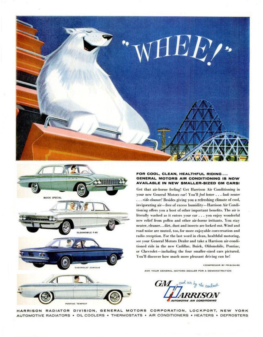 1961 General Motors Auto Advertising